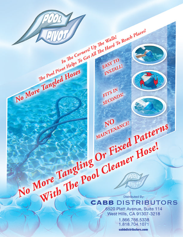brochure showing how the Pool Pivot works